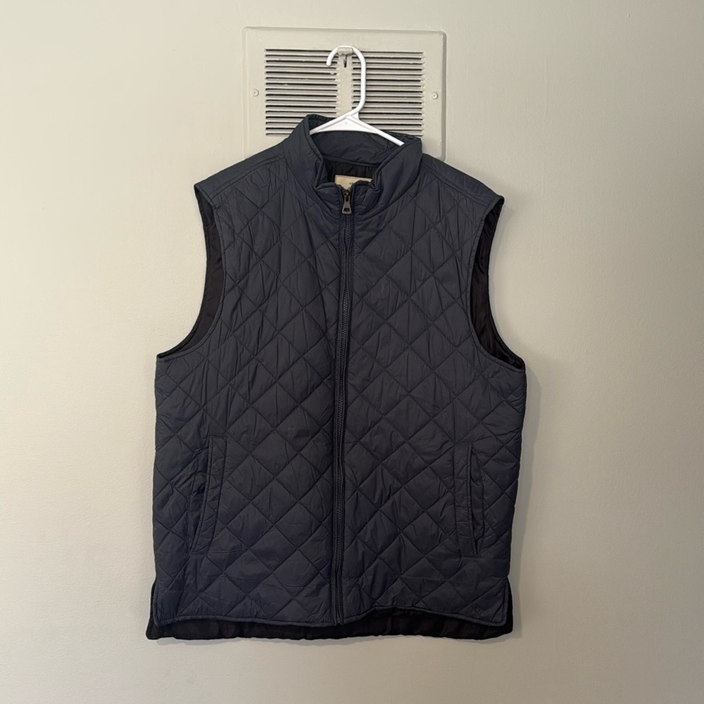 Weatherproof Vintage Navy Blue Puffy Vest - Men’s Large